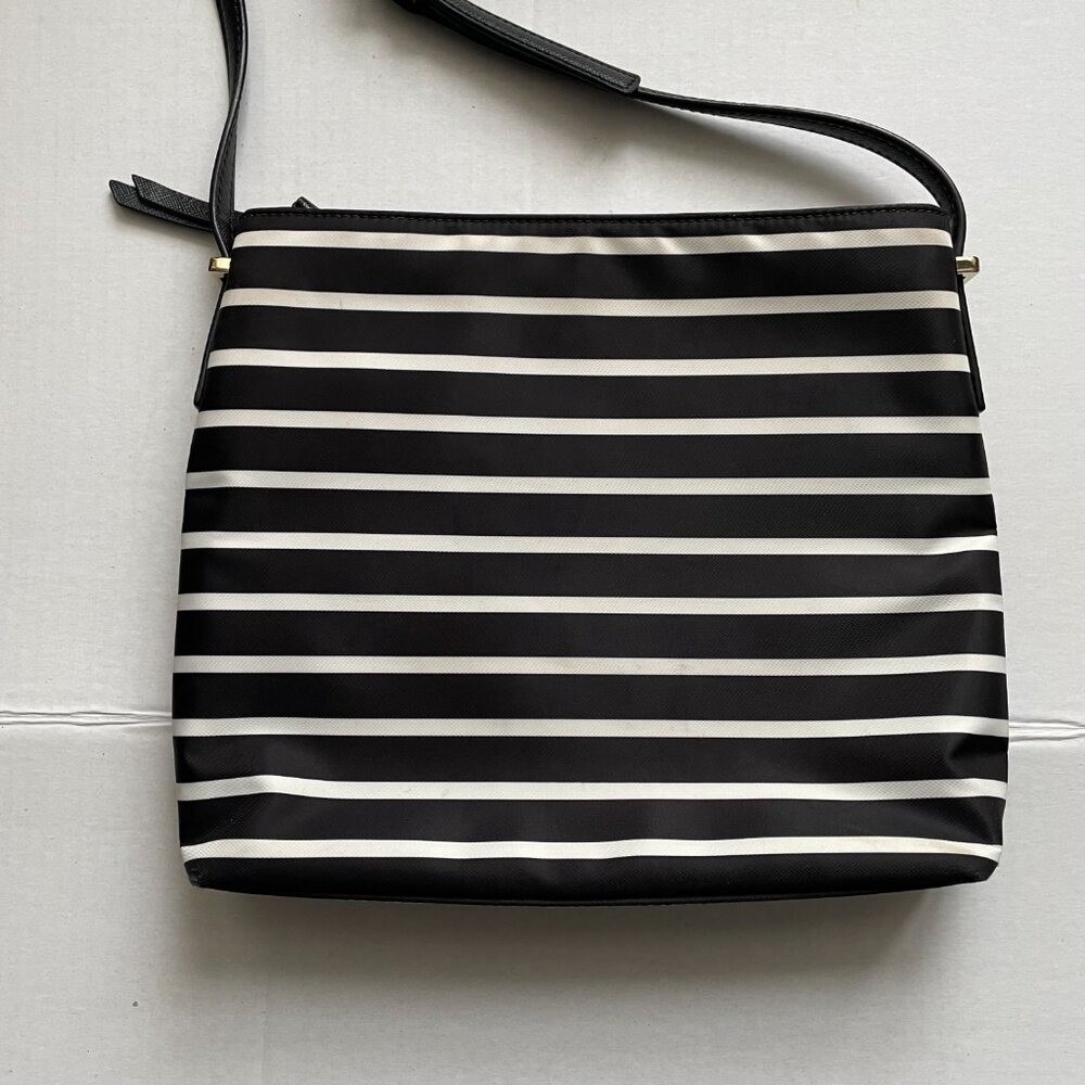 Kate Spade New York Classic Crossbody Nylon Stripe - Picture 2 of 13